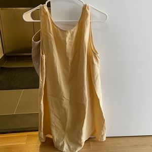 Reformation- Yellow linen dress- size S